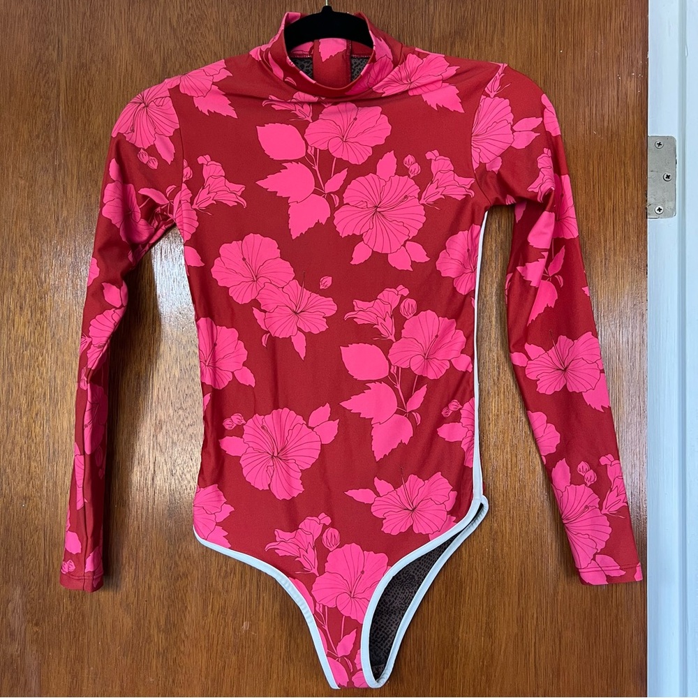 Acacia Ehukai piped long sleeve surf suit